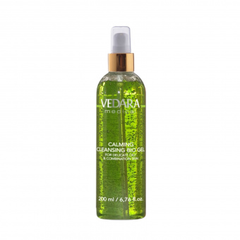 Calming Cleansing Bio Gel for oil, delicate and combination skin, Успокаивающий Очищающий Био-гель для жирной, нежной и комбинированной кожи